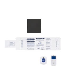 Early Alert Bed Alarm System, Wireless Bed and Chair Sensor Pad with Call Button & Pager, Pre-Alert Safety Bed Alarms and Fall Prevention for Eld